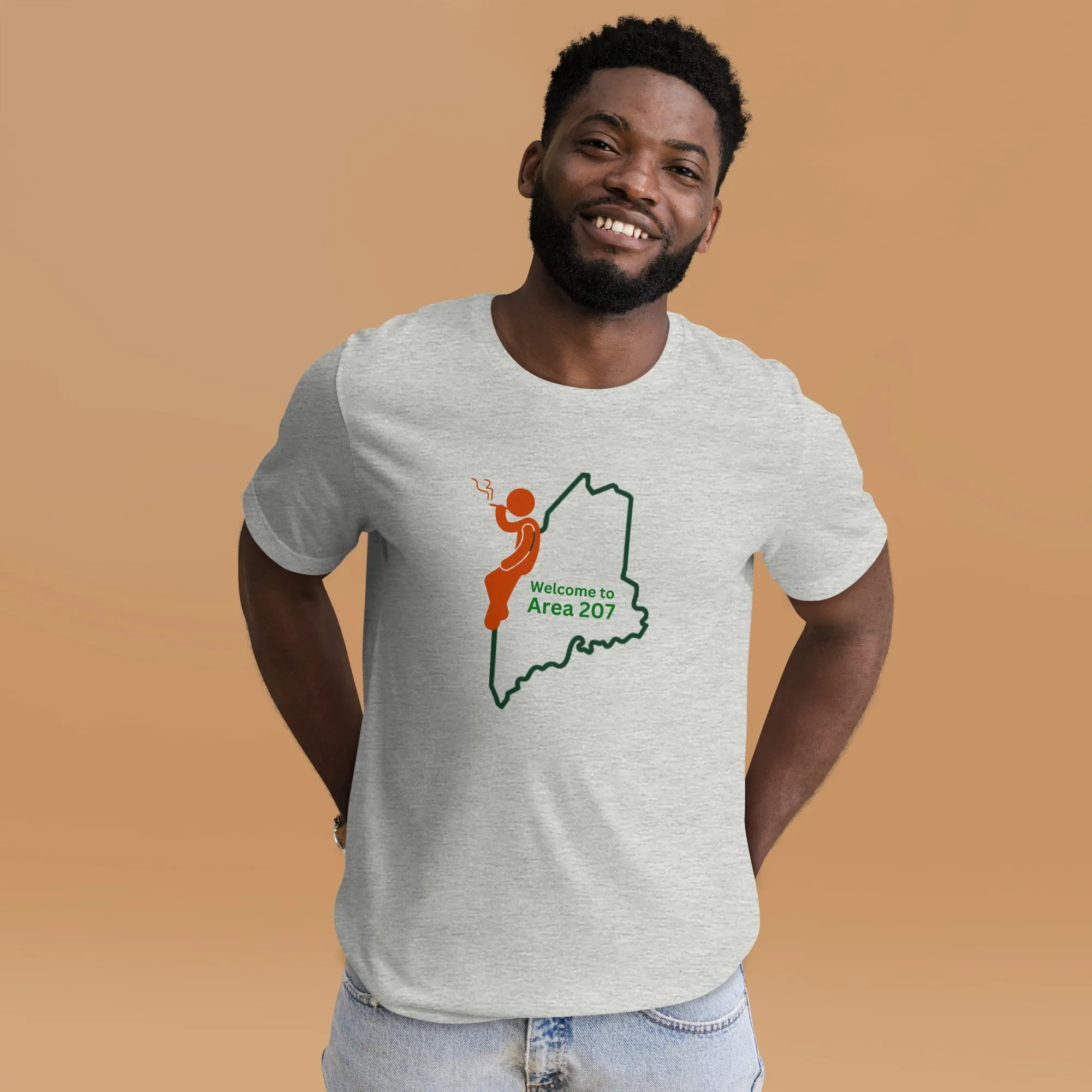 Coastal Maine Cannabis Inspired Unisex T-Shirt