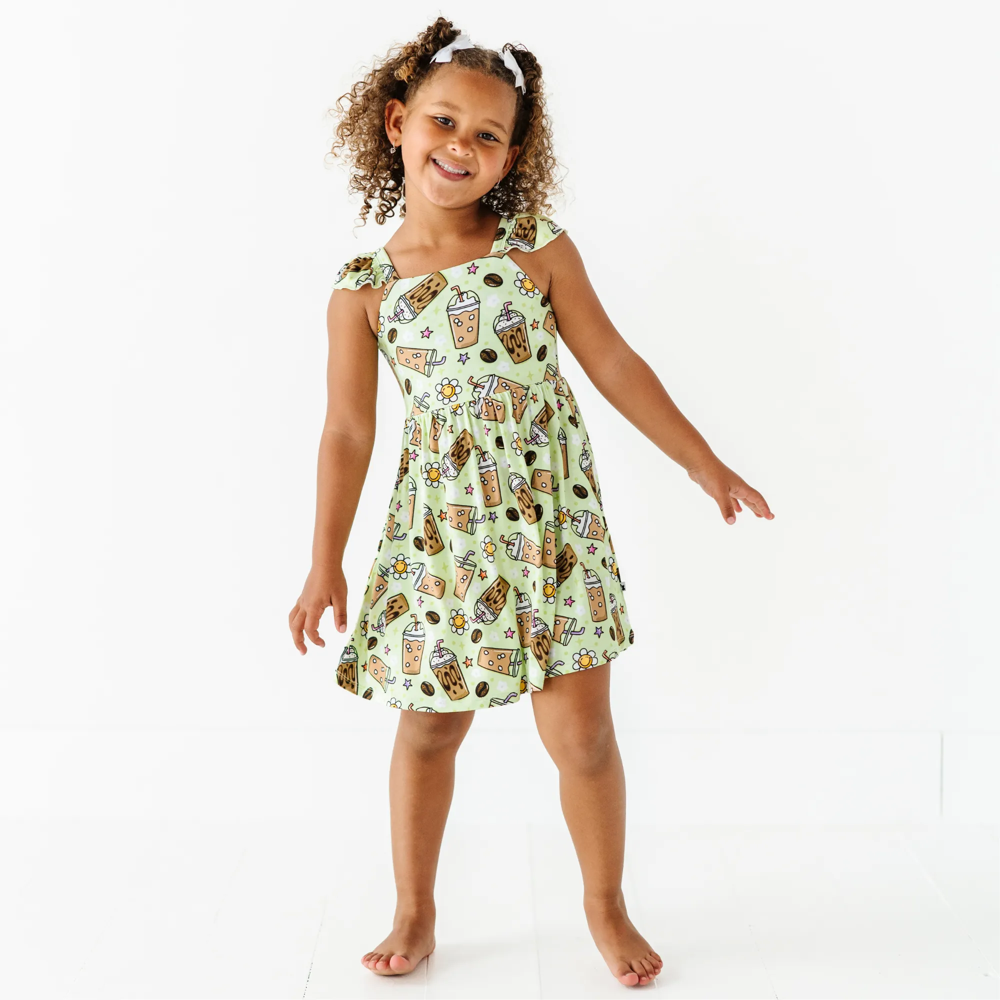 Cold Brew Crew Toddler/Girls Dress