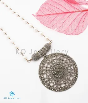 Copy of Copy of Copy of Copy of The Beverly Silver Marcasite Necklace