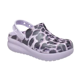 Crocs Kids' Classic Clog - Cutie Crush Animal Leopard Purple