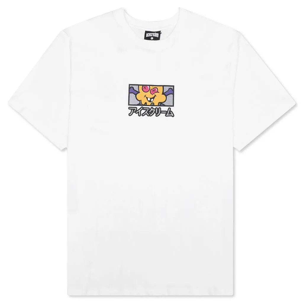 Crop S/S Tee - White