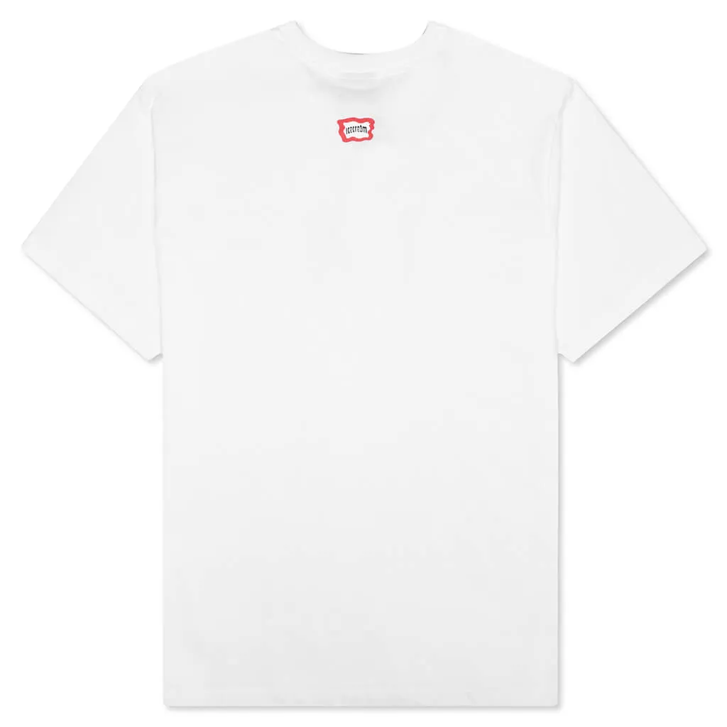 Crop S/S Tee - White