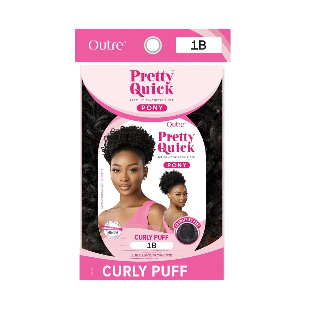 CURLY PUFF | Outre Pretty Quick Synthetic Ponytail