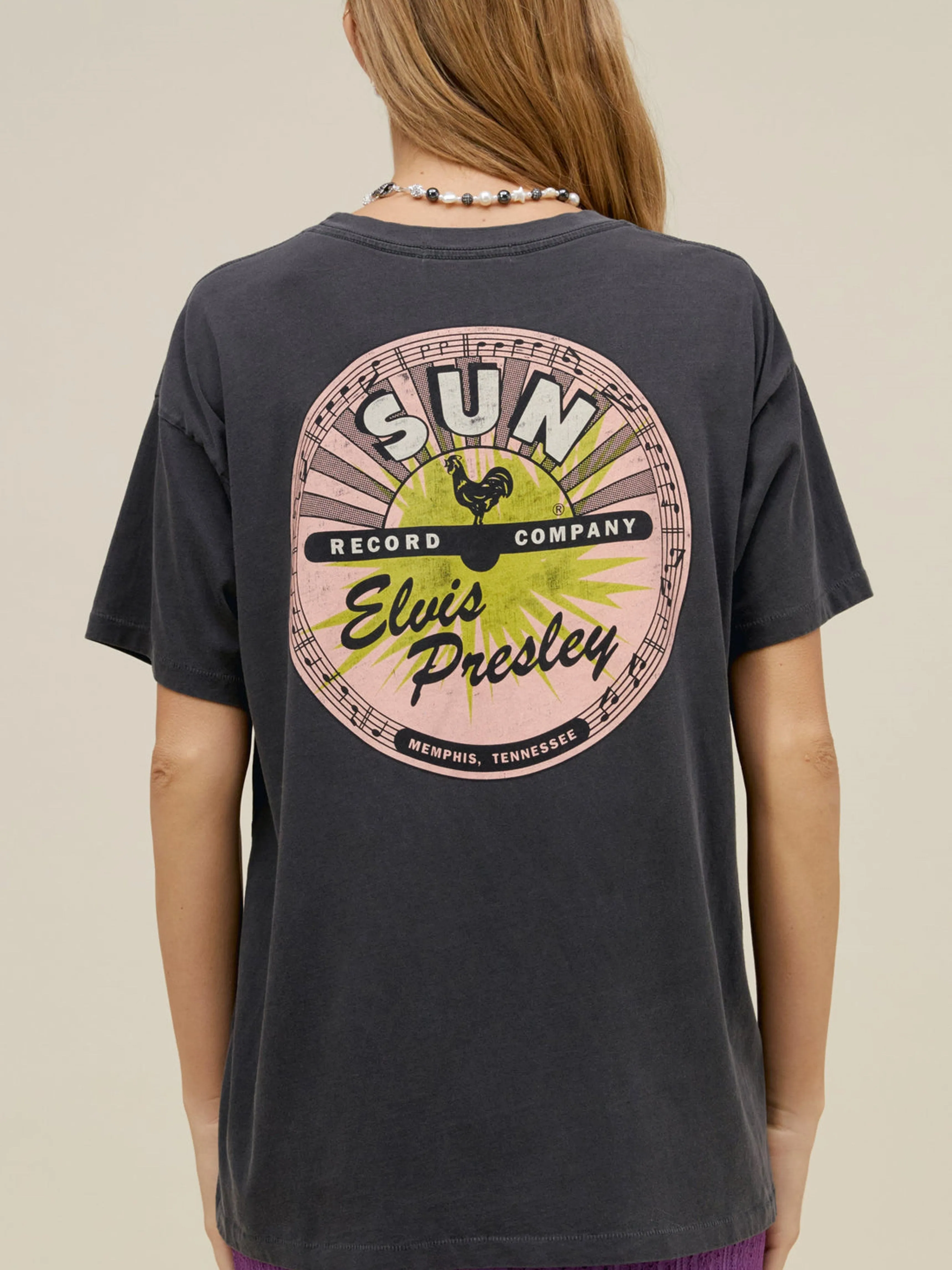 DAYDREAMER Sun Records X Elvis Broke The Rules Merch Tee