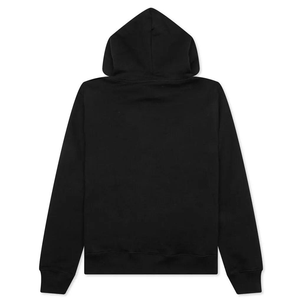 Distressed Arts District Hoodie - Black