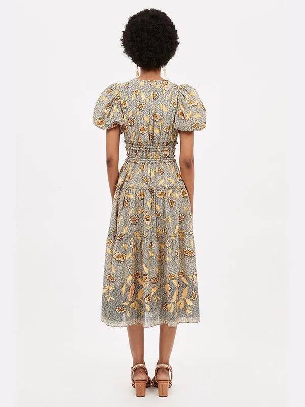 Eloisa Dress in Chrysanthemum