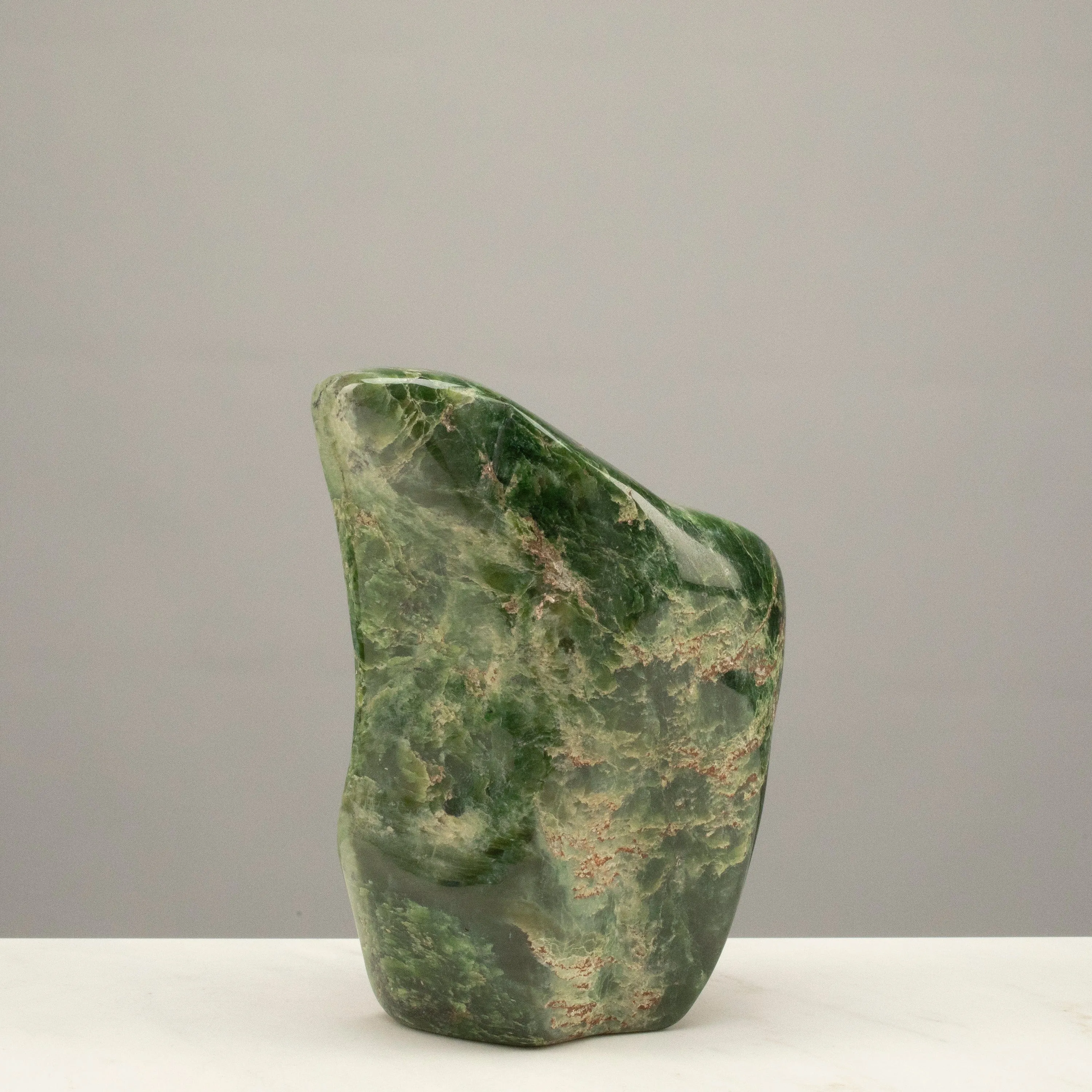 Freeform Nephrite Jade Tower from Afghanistan - 6 / 4 lbs