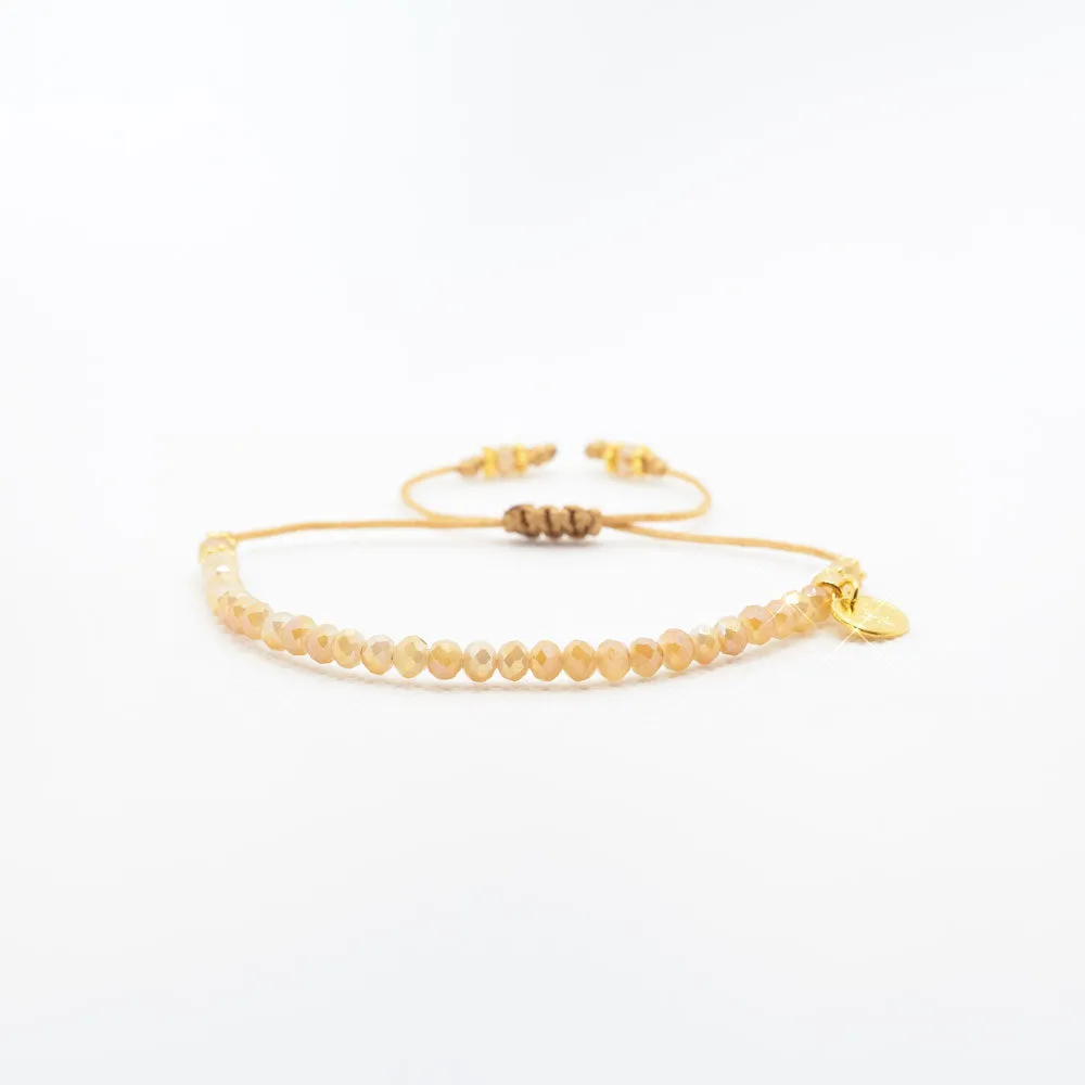 Friendship Crystal Caramel Bracelet