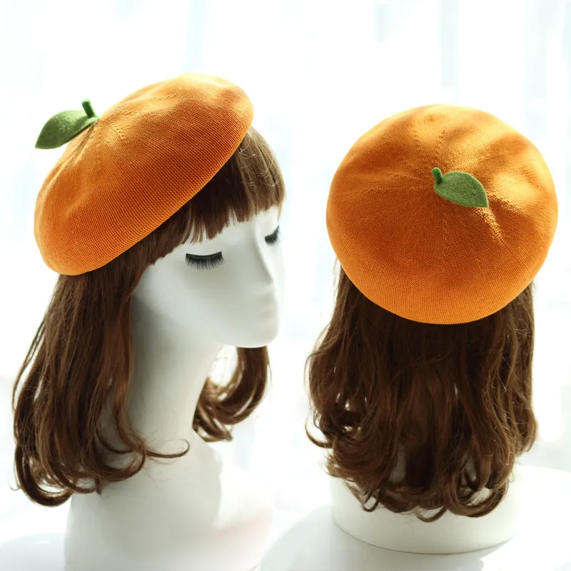 Fruit Orange Berets AD12654