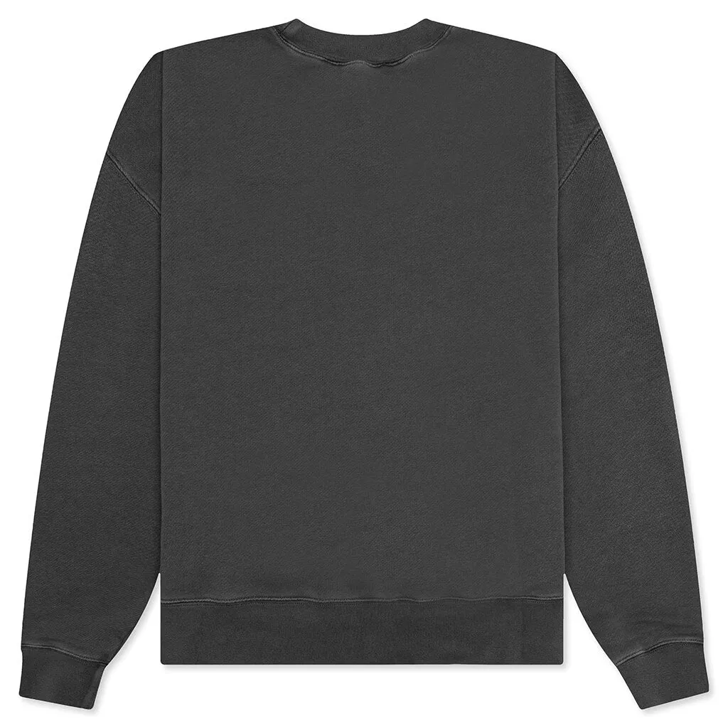 GD Curved Logo Crew - Black/White