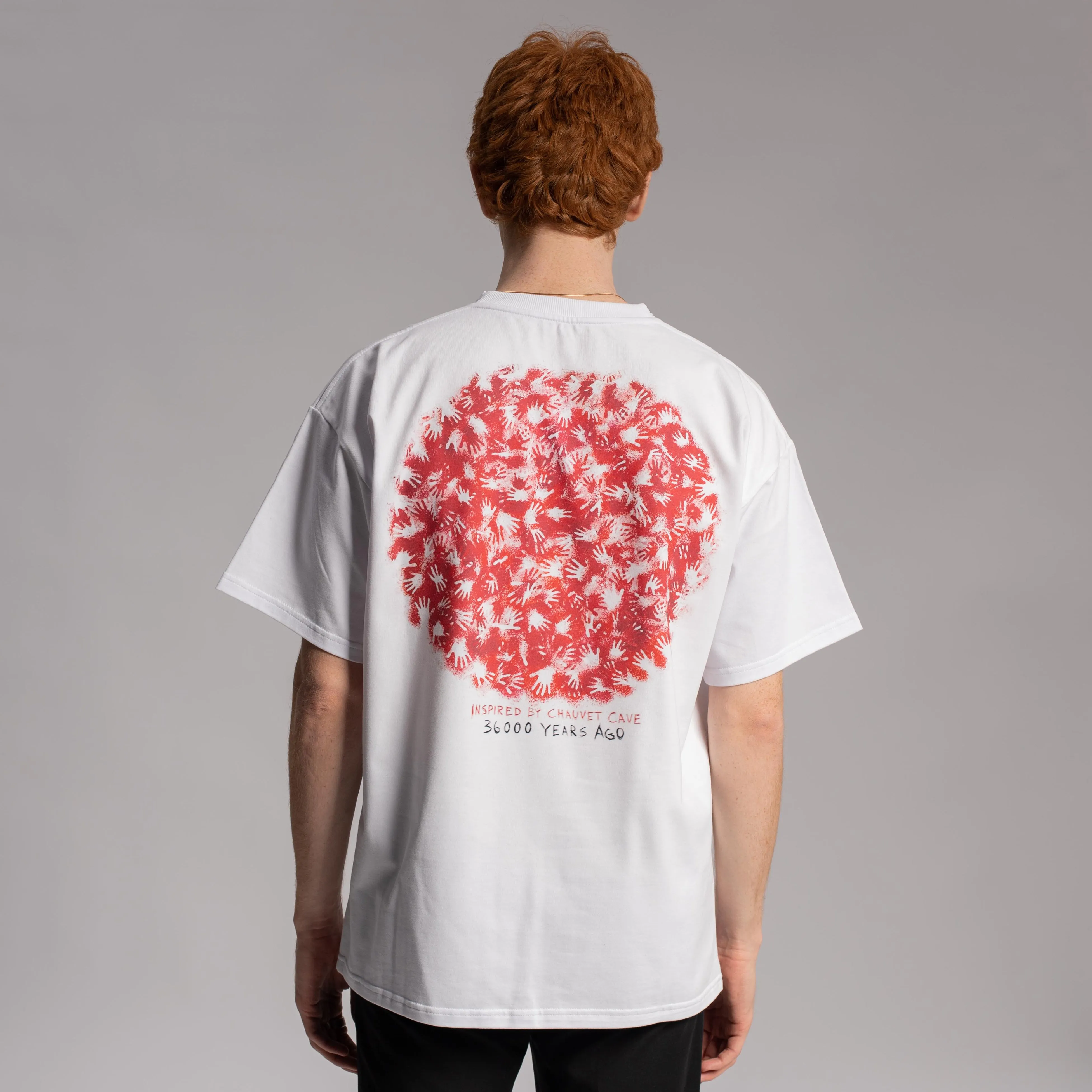 GEE PEARL PRINT 001 TEE - WHITE