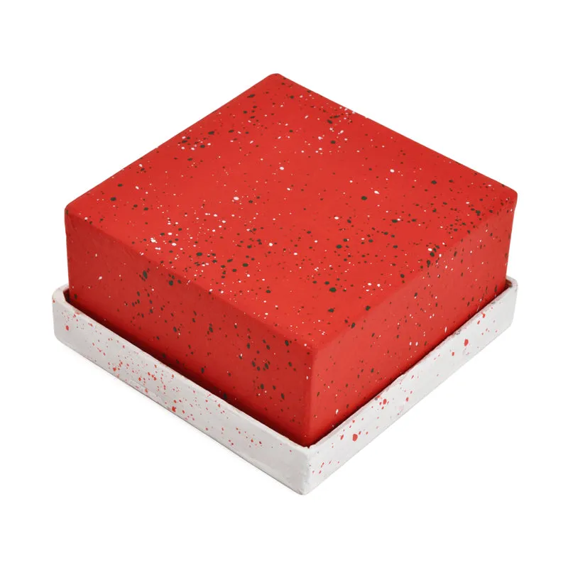 Gift Boxes-Believe in the Magic of Christmas-Paper Mache-Square-X-Small-Quantity 1