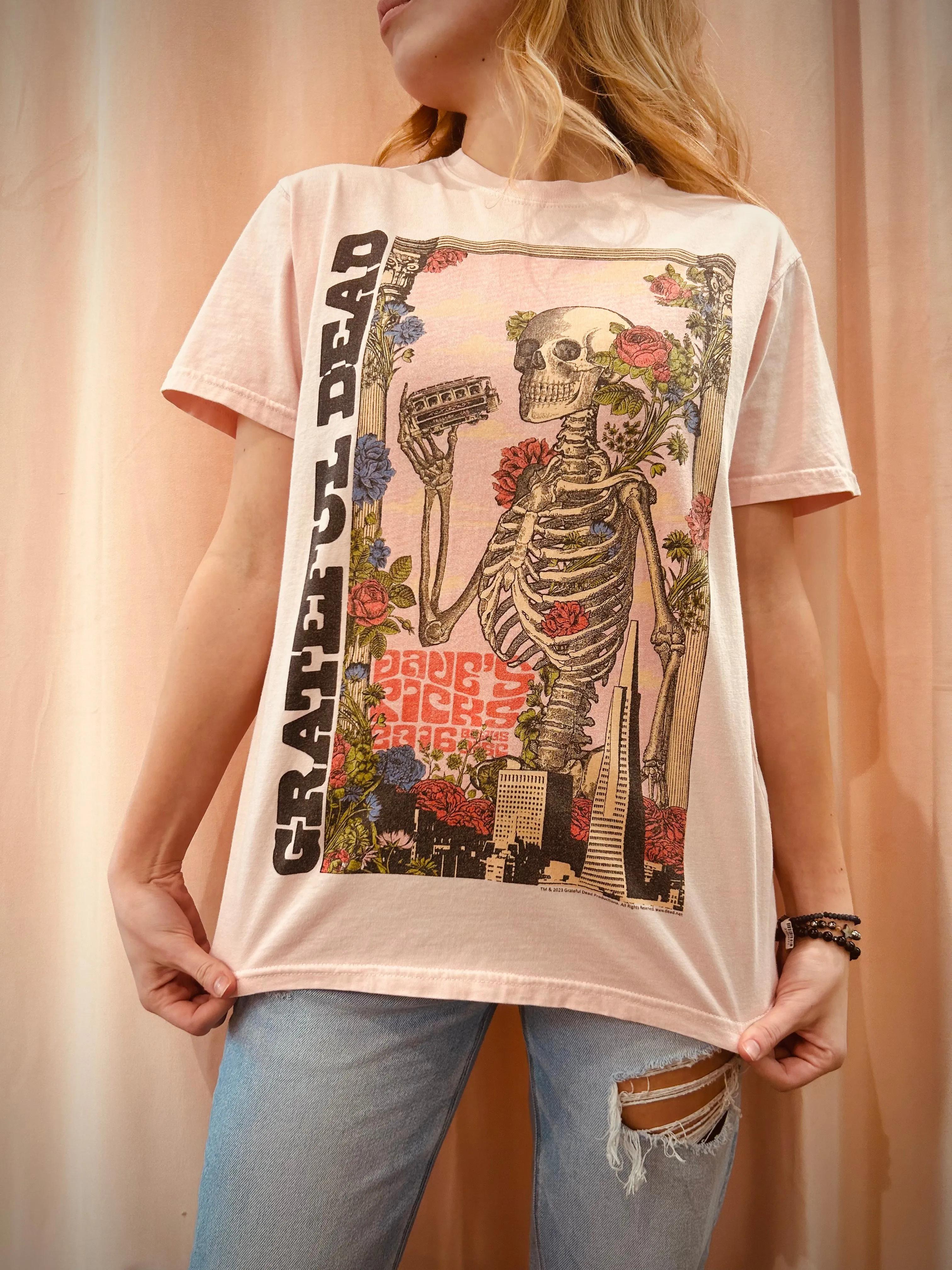 Grateful Dead Skeleton Tee