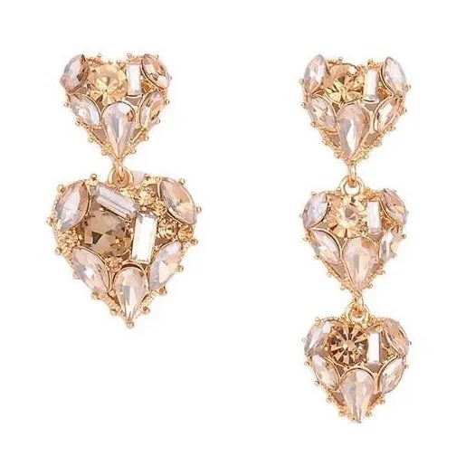 Heart Breaker Asymmetric Earrings - LAST CHANCE