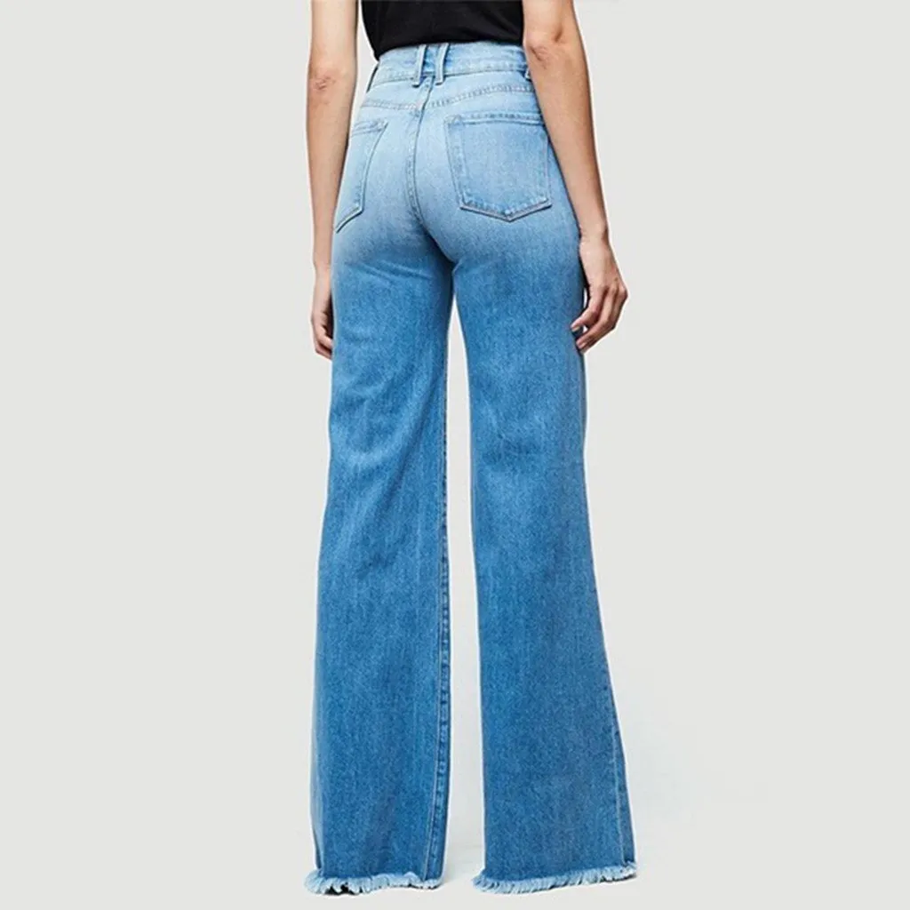 High Waist Jeans Wide Legs