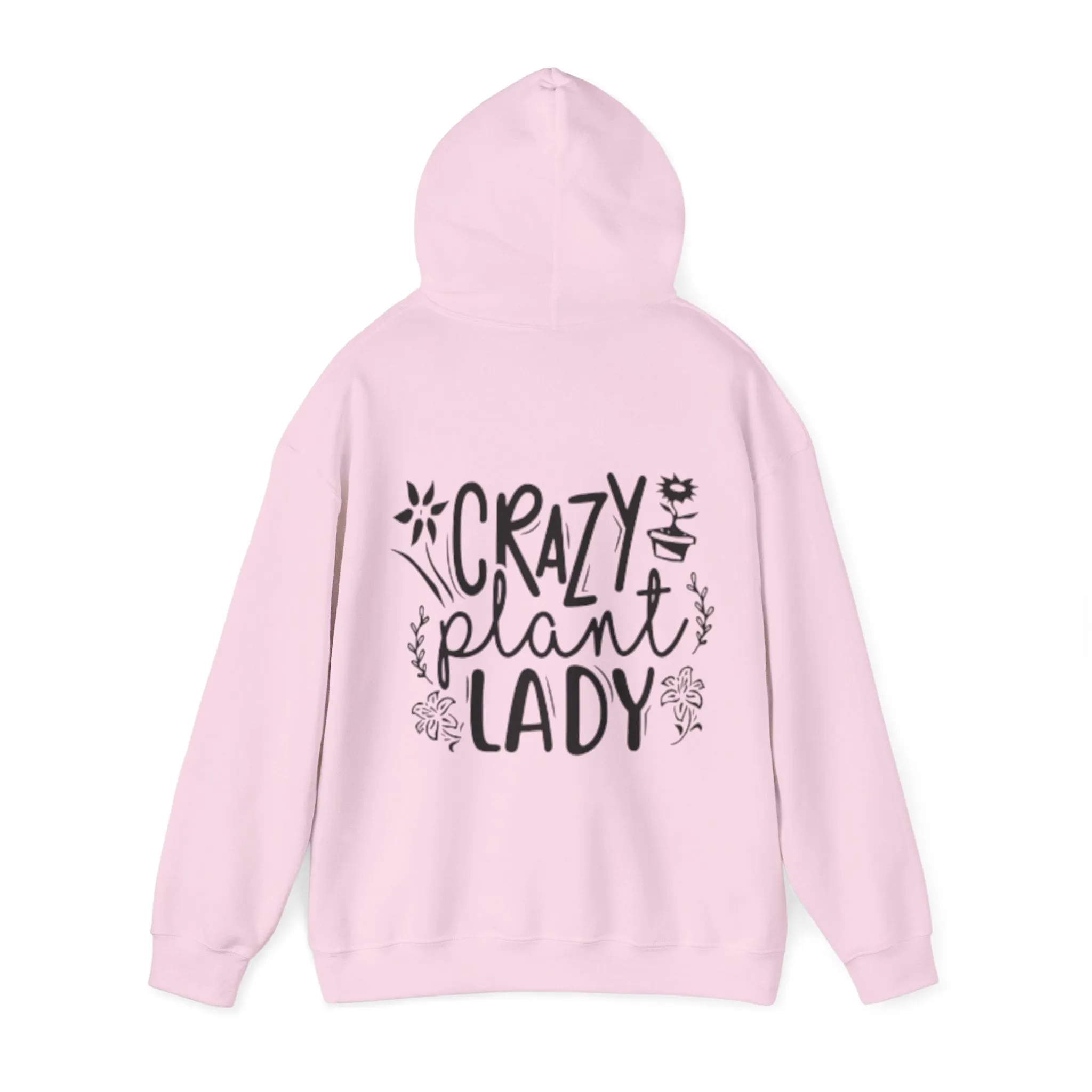 Hooded Sweatshirt | Crazy plant lady