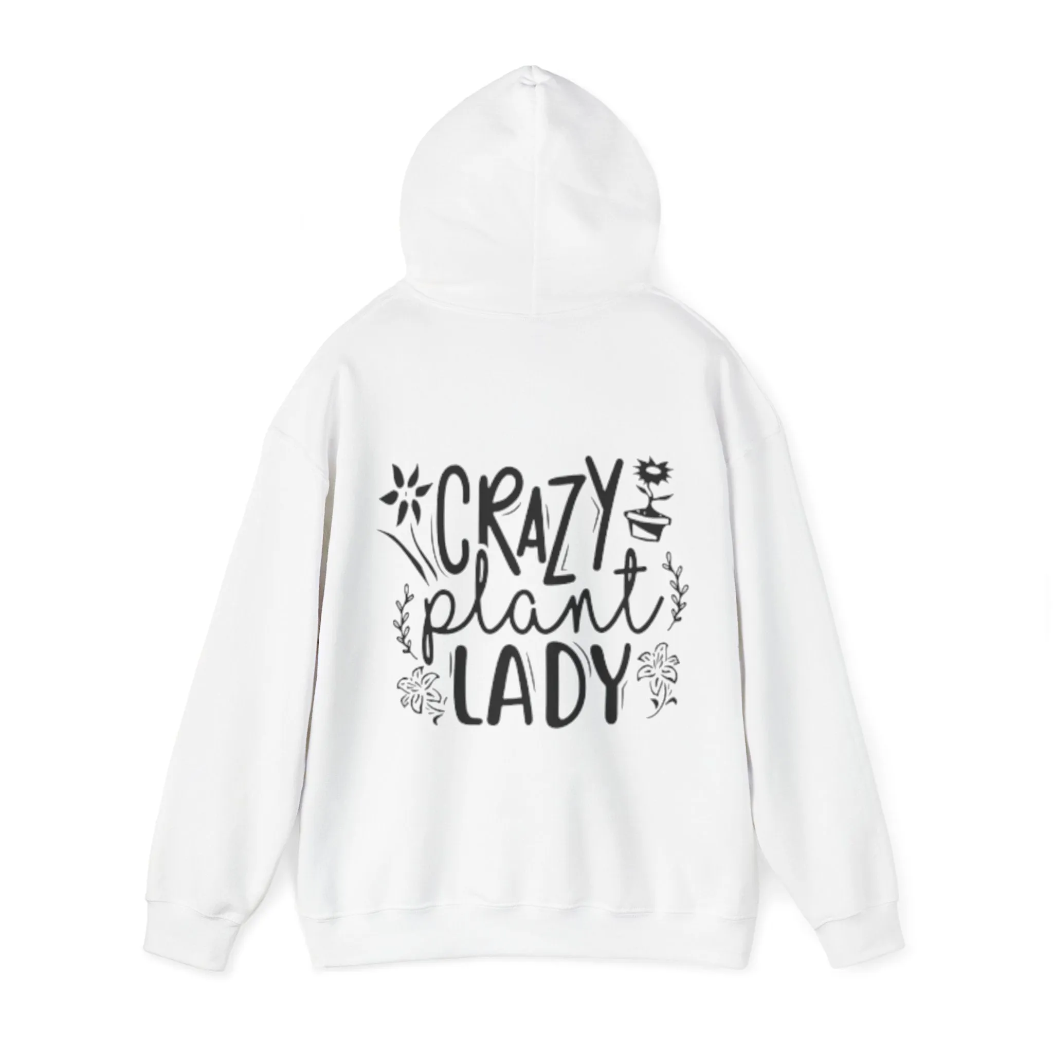 Hooded Sweatshirt | Crazy plant lady