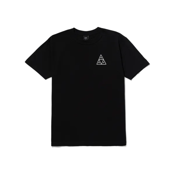 Huf Set Triple Triangle S/S T-Shirt - Black