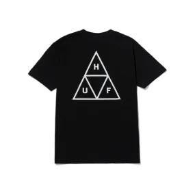 Huf Set Triple Triangle S/S T-Shirt - Black