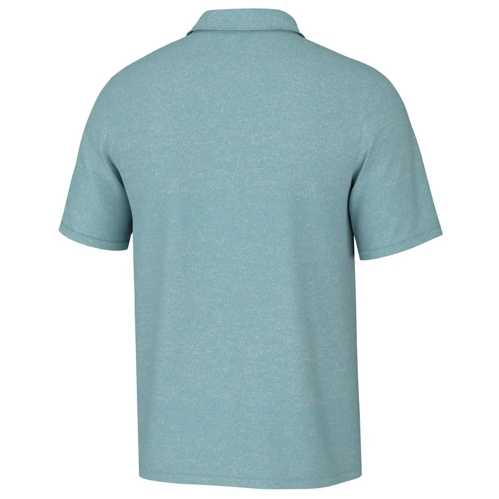 'Huk' Men's Pursuit Performance Polo - Marine Blue Heather