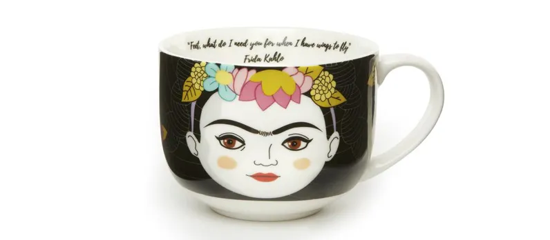 Inspiring Women Mugs: Frida Kahlo, Janis Joplin, & Maya Angelou