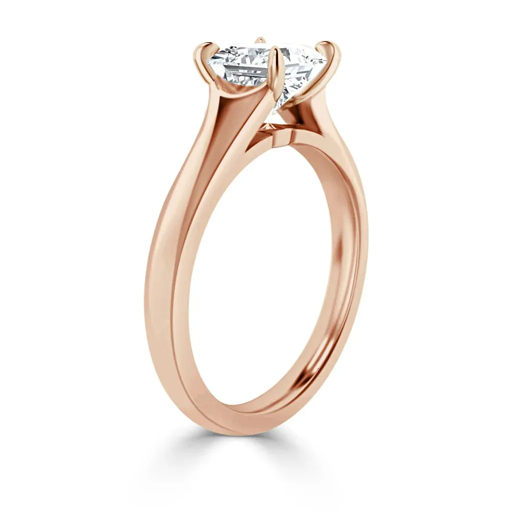 Juliette - 18ct Rose Gold - Asscher