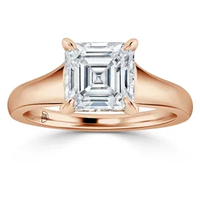 Juliette - 18ct Rose Gold - Asscher