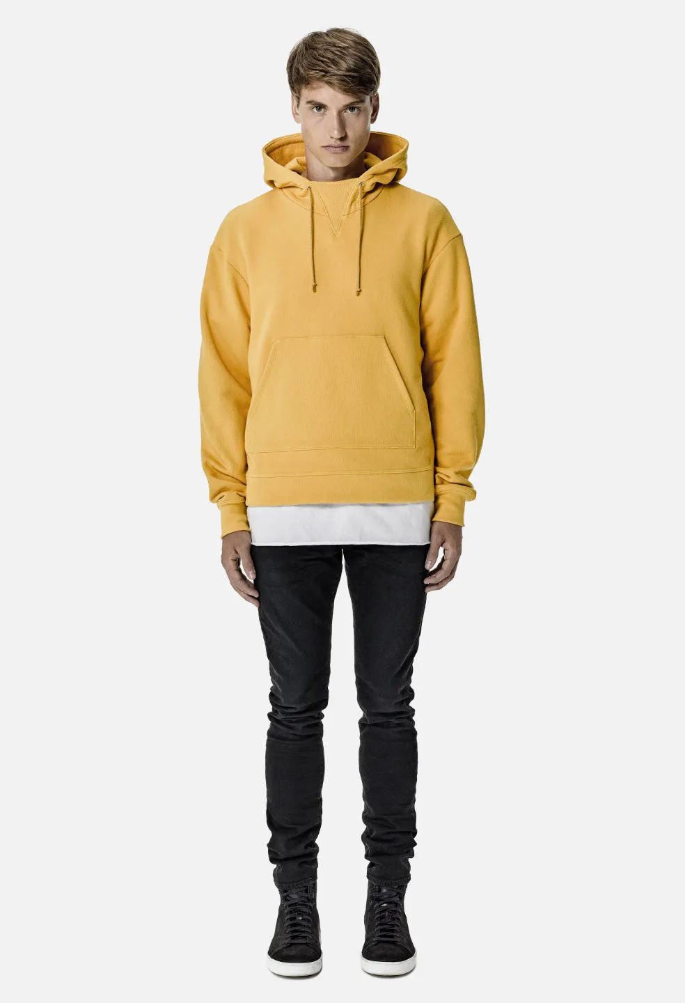 Kake Mock Pullover / Mustard