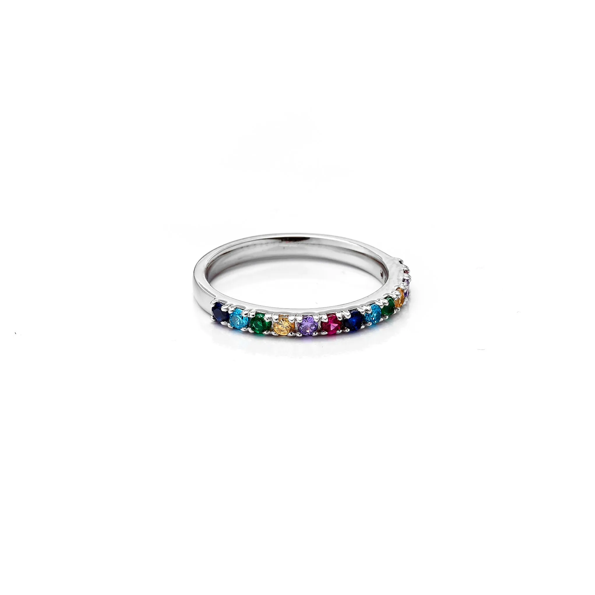 Kaleidoscope / Ring / Multi-Coloured   Silver