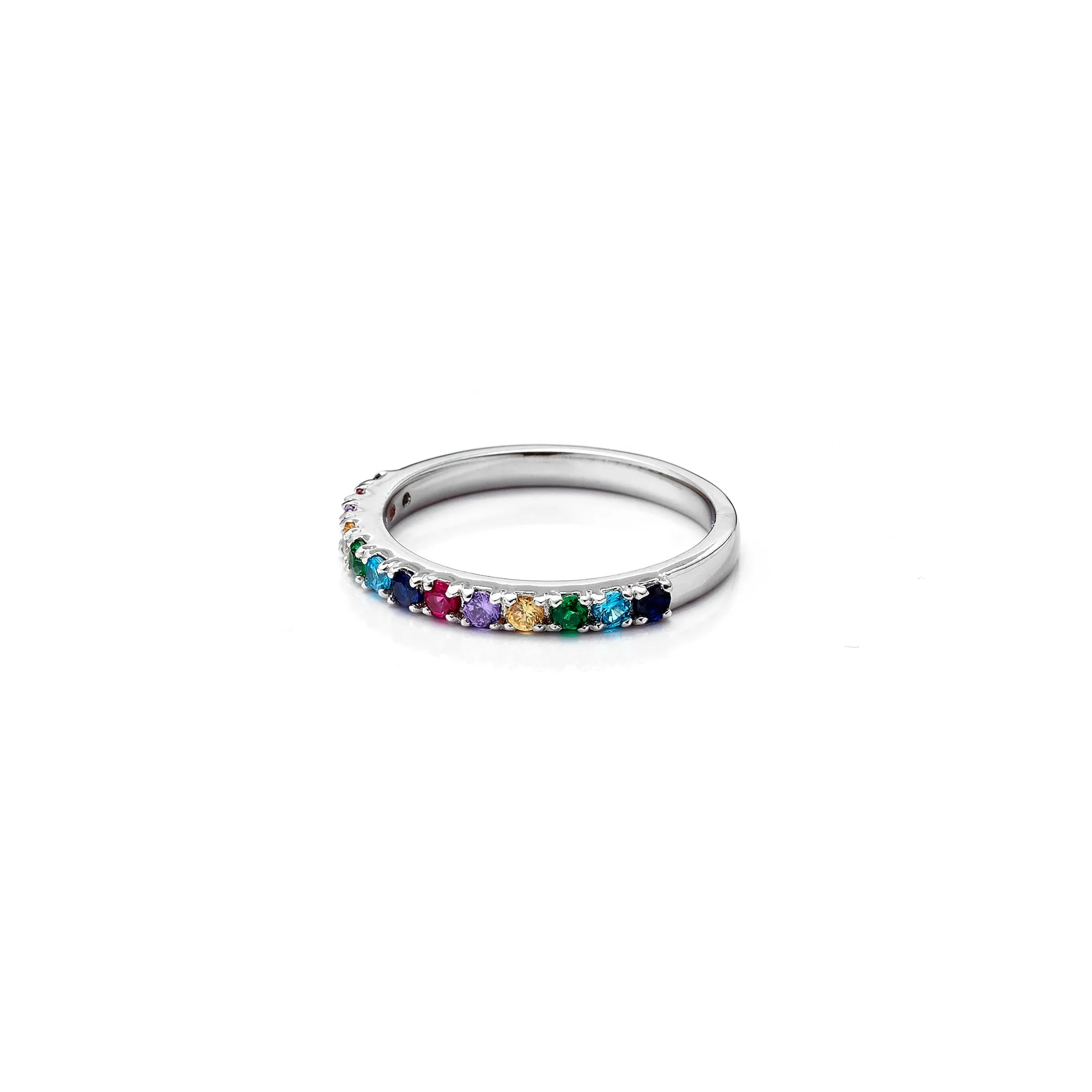 Kaleidoscope / Ring / Multi-Coloured   Silver