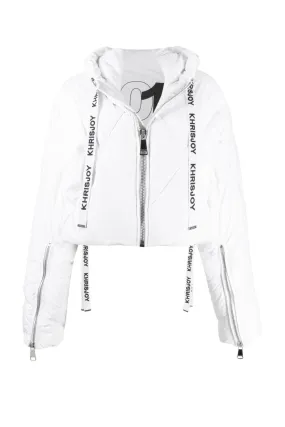 Khrisjoy Puff Khris Cropped Jacket - White