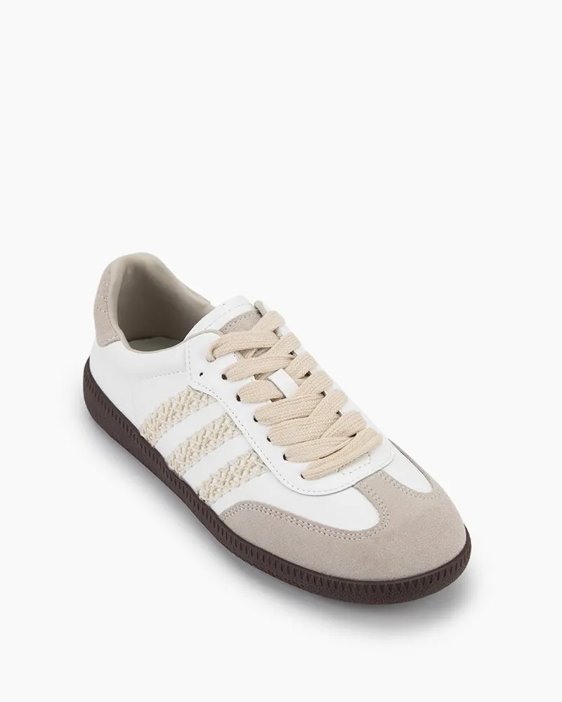 Lace Decoration Non-Slip Comfort Sneakers