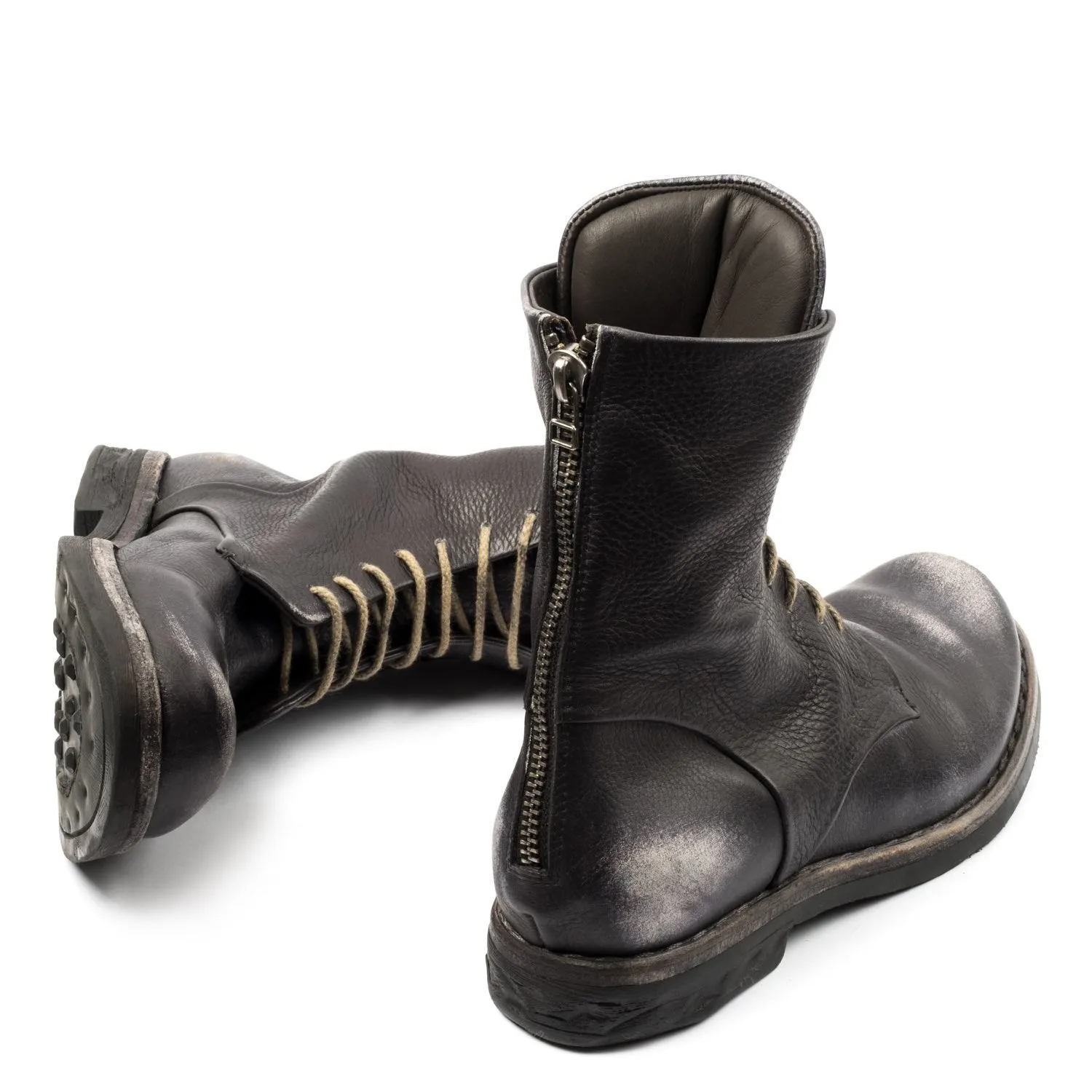 LAST PAIRS 40/41- DOBERMAN BLACK MILITARY HIGH BOOTS