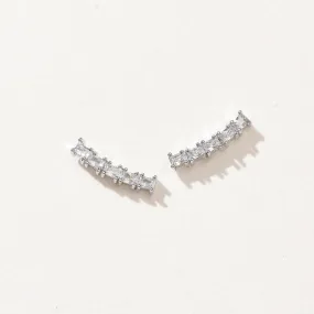 Leena Minimalist Stud | Silver