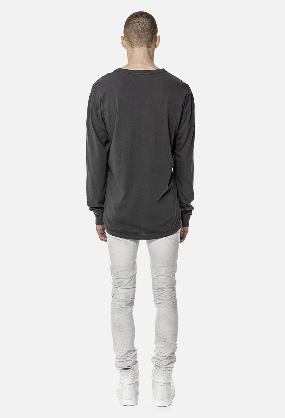 LS Classic Curve Tee / Charcoal