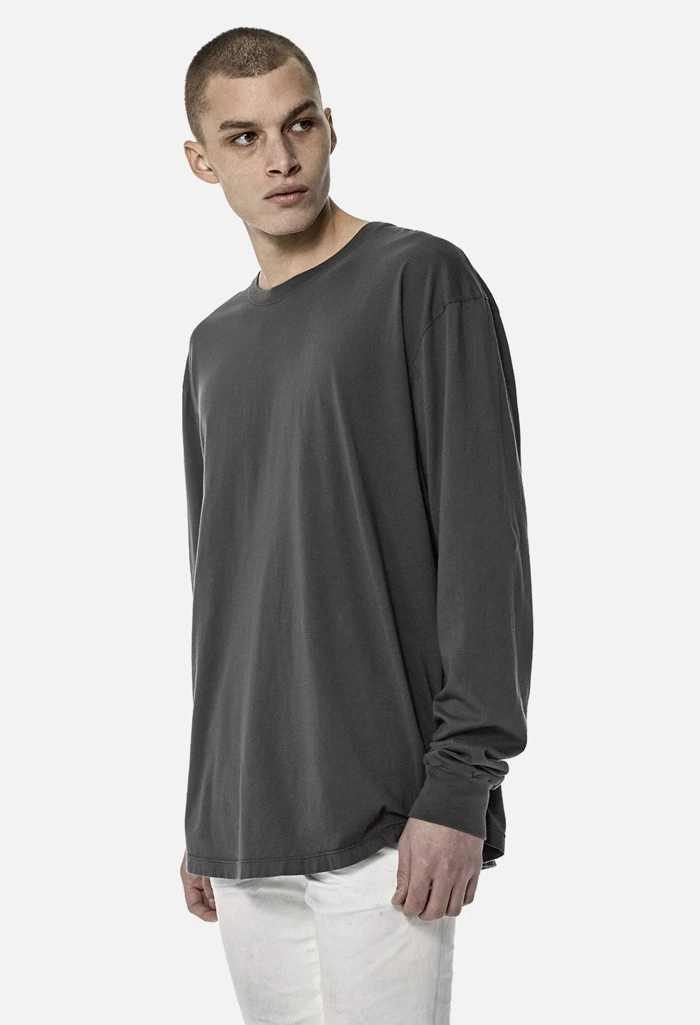 LS Classic Curve Tee / Charcoal