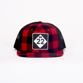 M22 PLAID HAT