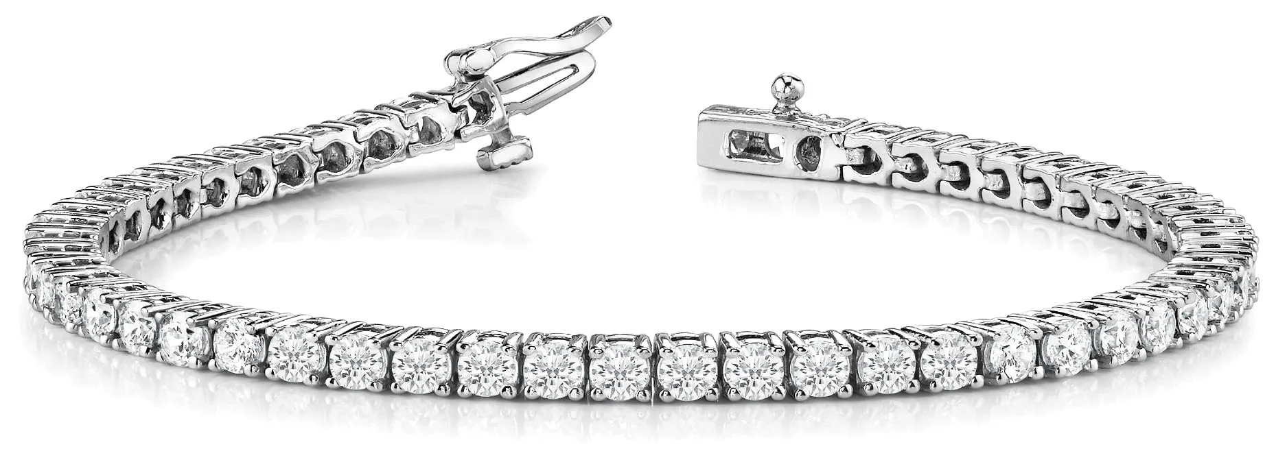 MARTINA 8 Carat Diamond Tennis Bracelet in 14K - 18K Gold or  Platinum 20 pointer H Color SI1 Clarity By Mike Nekta