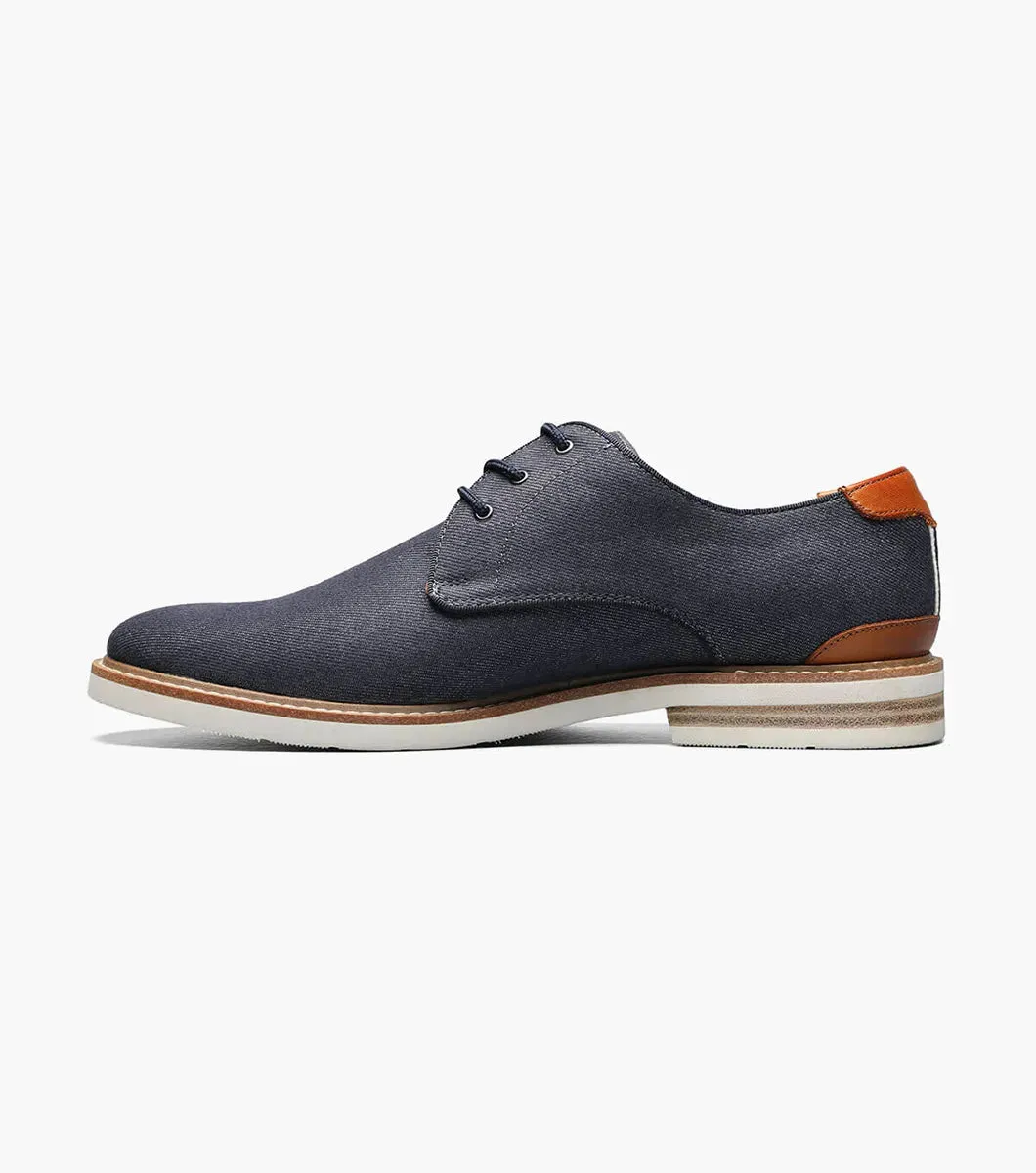 Men's Highland Canvas Plain Toe Oxford