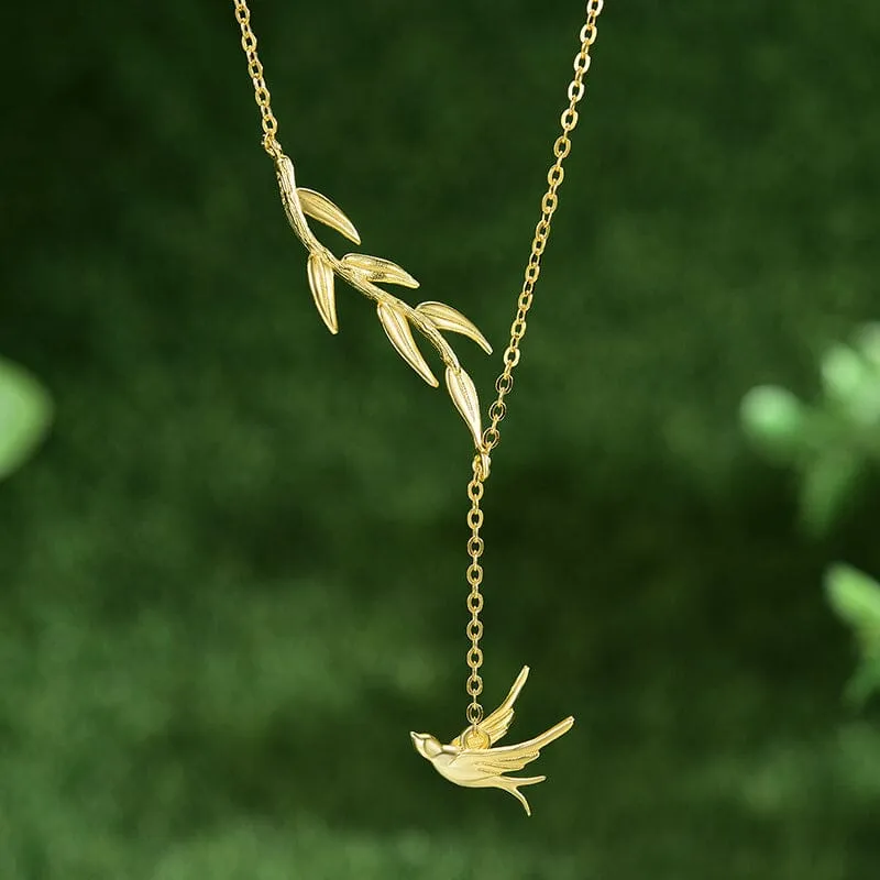 Nature Lover Necklace - 925 Sterling Silver