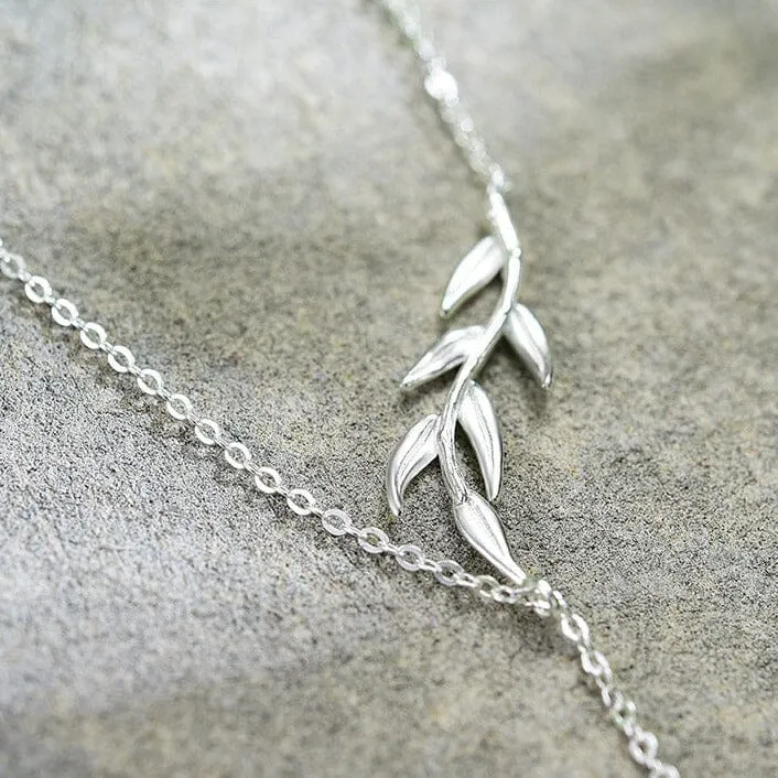 Nature Lover Necklace - 925 Sterling Silver