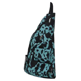 Neon Cow Turquoise NGIL Sling Backpack