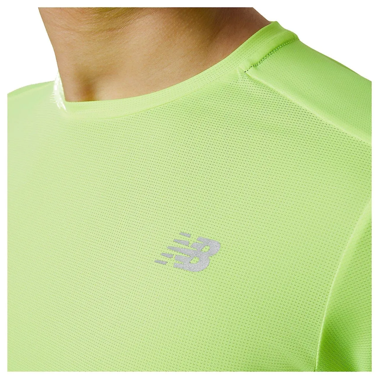 New Balance Accelerate Short Sleeve T Shirt (Men's) - Hi lite