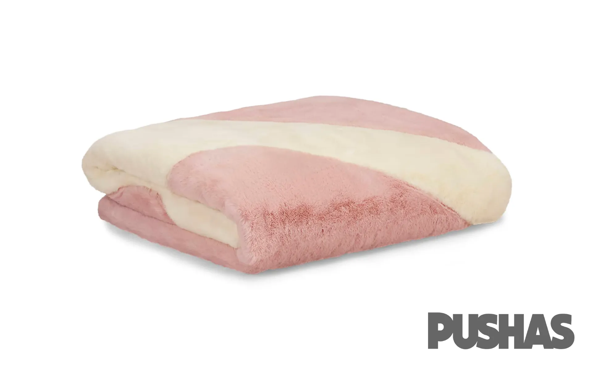 Nike Swoosh Faux Fur Blanket 'Pink Oxford/Cashmere/Cashmere'