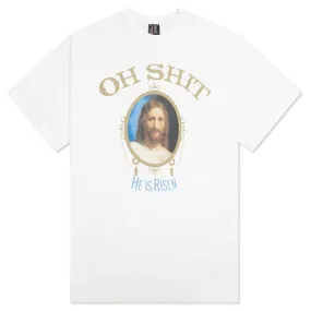 Oh Shit S/S Tee - White