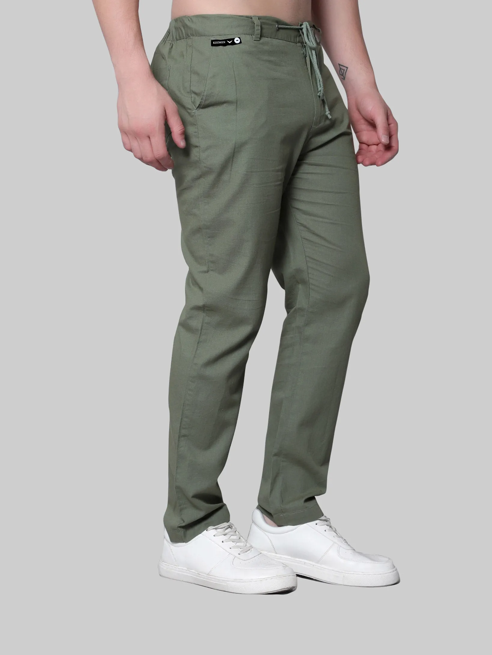 Olive Green Pyjama Pants