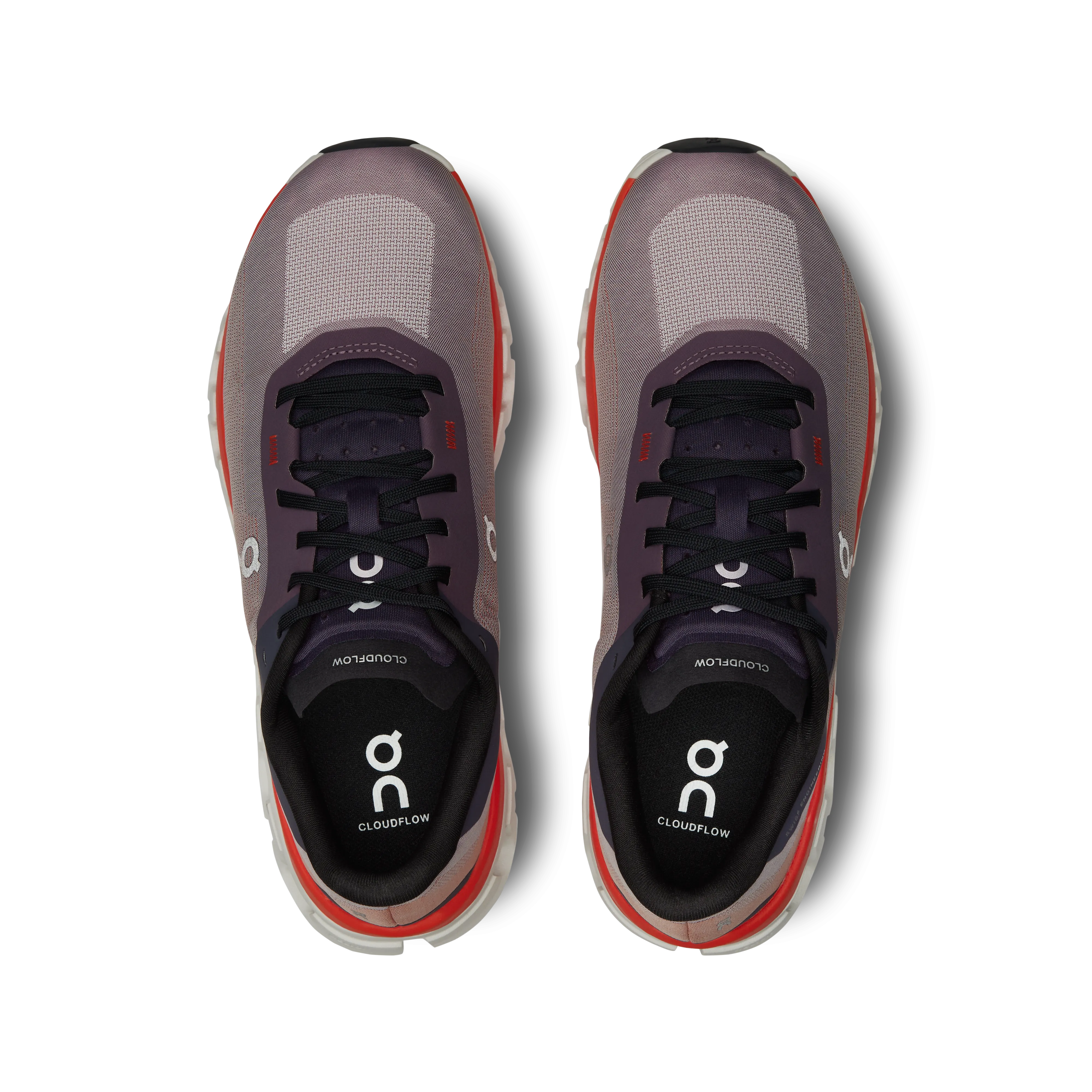 On Running Women's Cloudflow 4 Shoes - Quartz / Flame