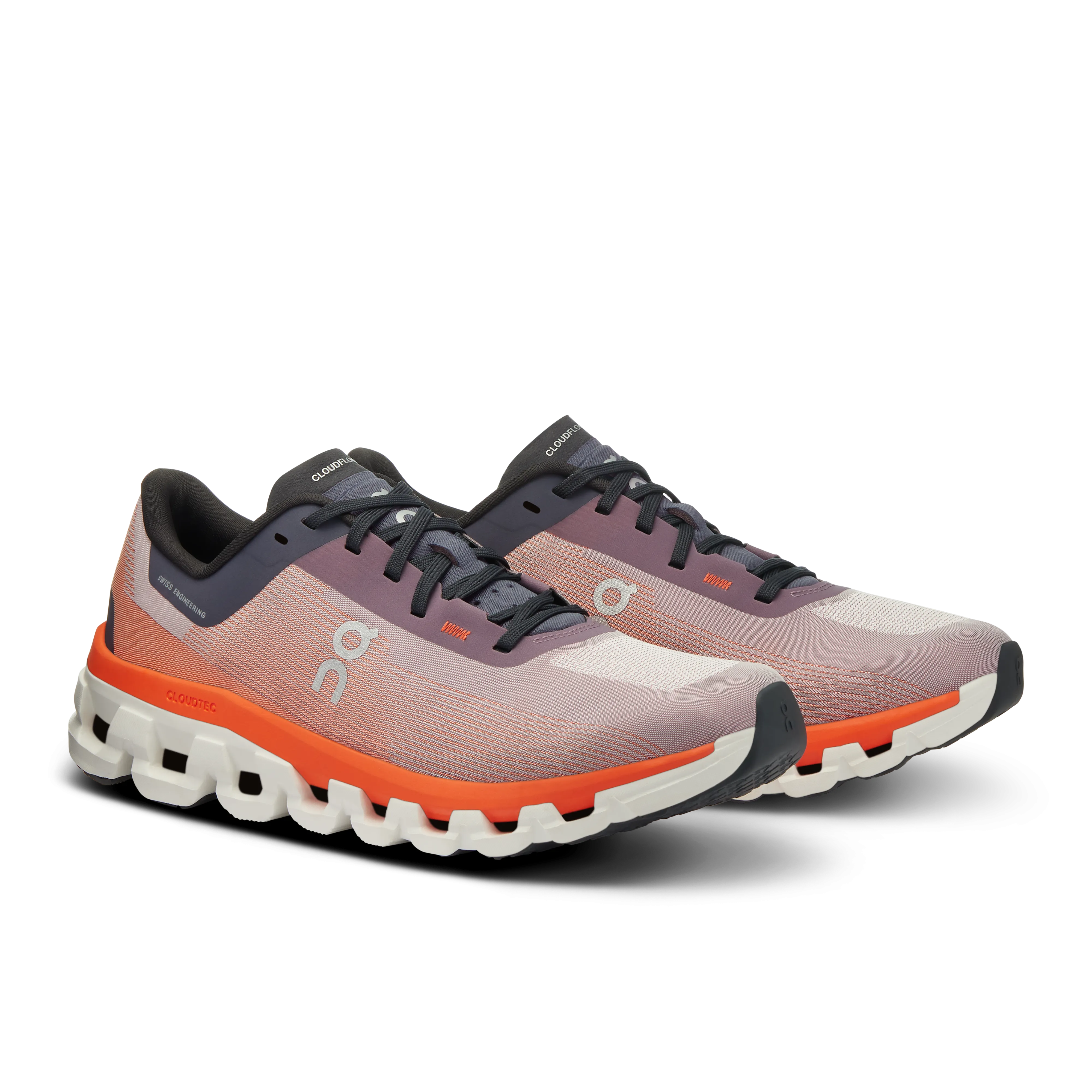 On Running Women's Cloudflow 4 Shoes - Quartz / Flame