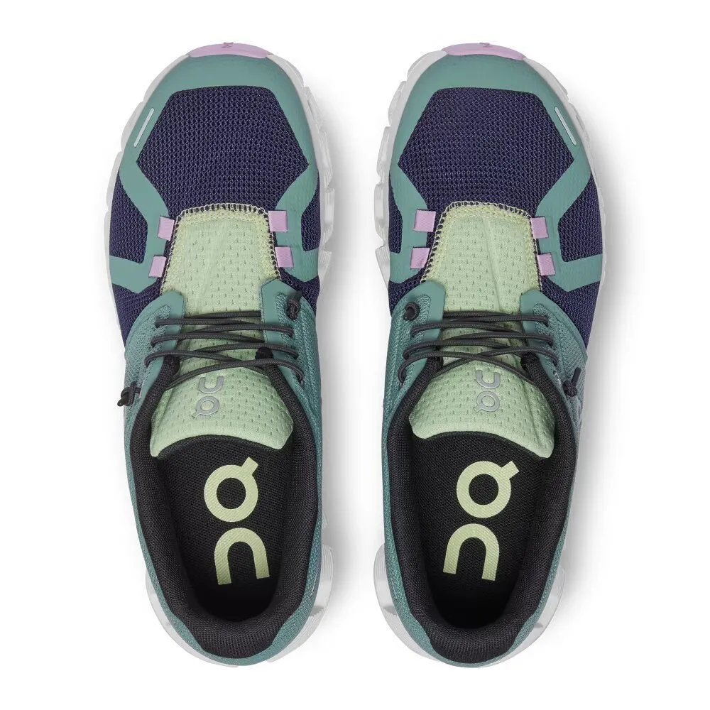 On Women's Cloud 5 Push Sneaker - Cobble/Flint