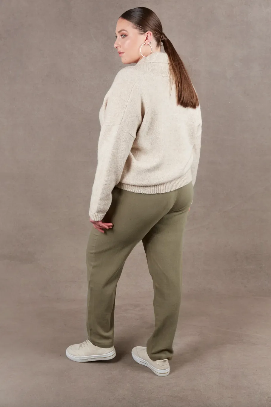 Paarl Crossover Knit, Oat